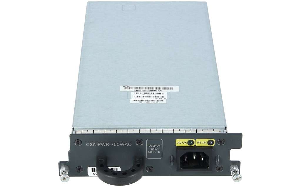 CISCO SWITCH CATALYST C3K-PWR-750WAC SEMI NUEVO
