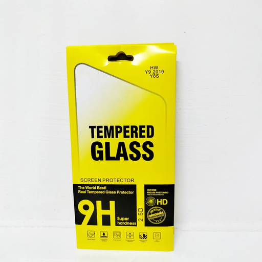 [04-2022] TEMPERED GLASS MICA CRISTAL TEMPLADO PARA HUAWEI Y9 / Y8S 2019 3 PIEZAS