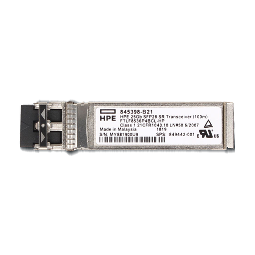 [HP25GBSRSF-NE] HPE SFP HPE 25GB SFP28 SR TRANSRECEIVER (100M) NUEVO BLISTER