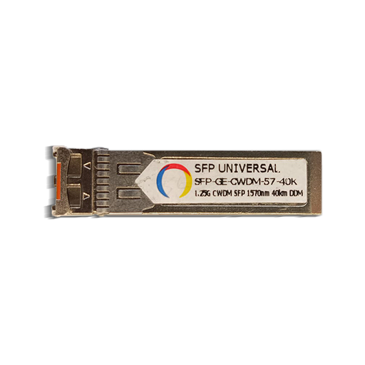 [WDMSF-SS] SFP UNIVERSAL MODULO SFP SFP-GE-CWDM-57-40K SEMI NUEVO