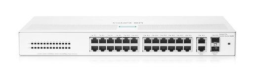 [HP50ASW-NC] SWITCH HPE ARUBA R8R50A INSTANT ON 1430 CON 26 PUERTOS RJ45 10/100/1000 MBPS 2 PTOS SFP 1G NO ADMINISTRABLE