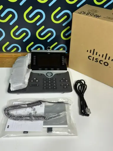 [CCP8845-NB] Teléfono Cisco Líneas Ip 5 Líneas Cp 8845 K9 Negro